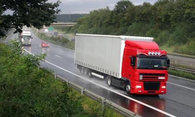 Stockbeeld autosnelweg