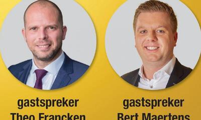 Theo Franken en Bert Maertens