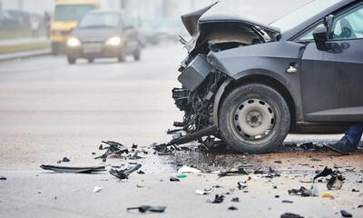 Stockbeeld verkeersongeval