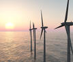 Windmolenpark op zee