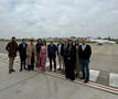 N-VA delegatie luchthaven Kortrijk Wevelgem